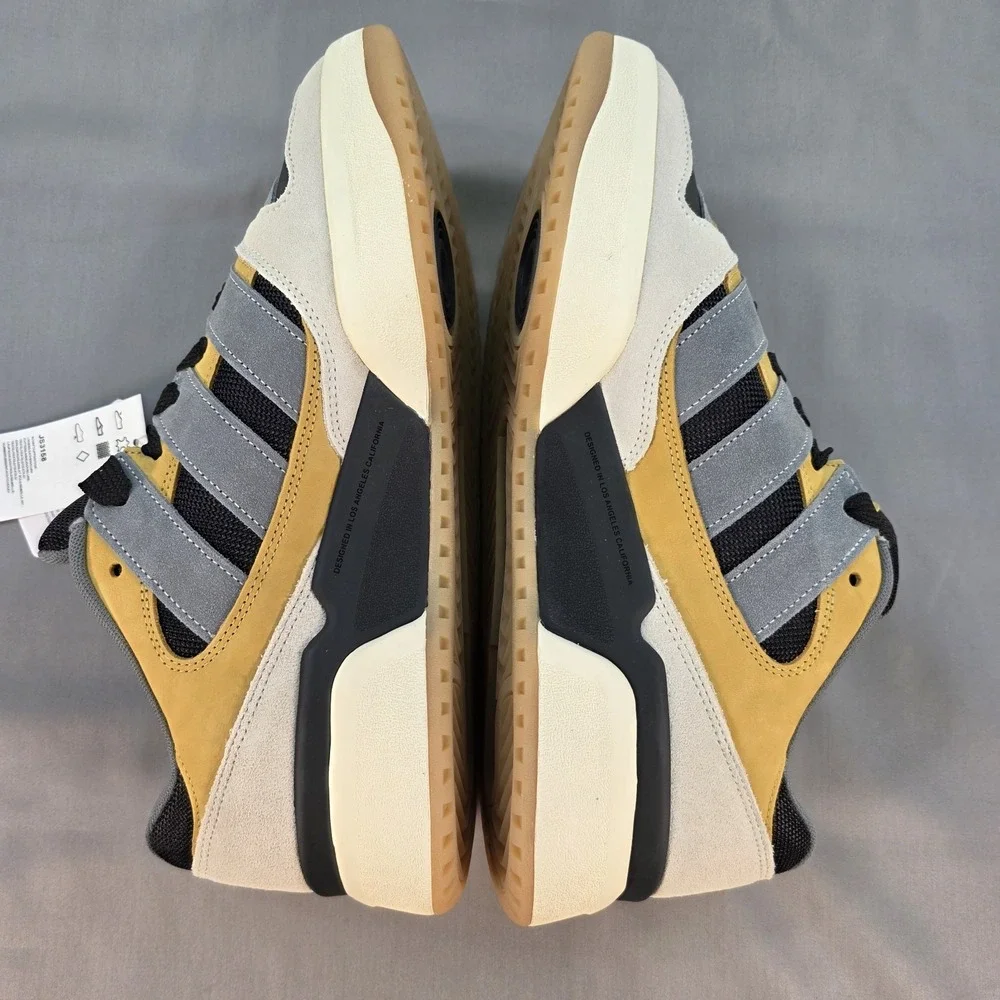 adidas  Forum2000 JS3158 Shoes Core‎ Black / Oat / Off White Mens 12 NIB